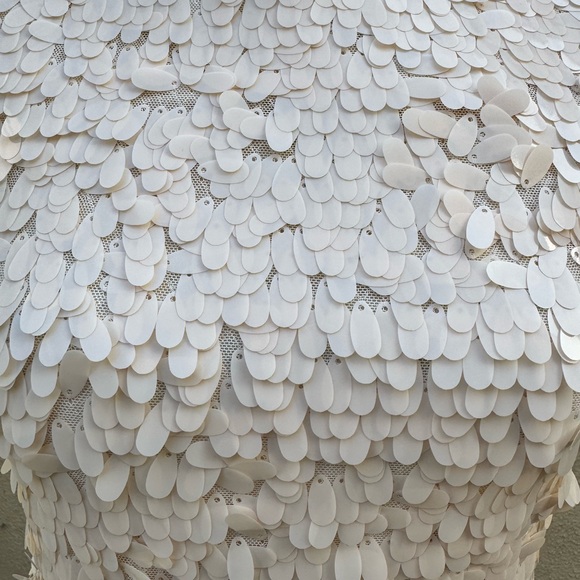 H&M Cream Textured Tank Top - Picture 2 of 4